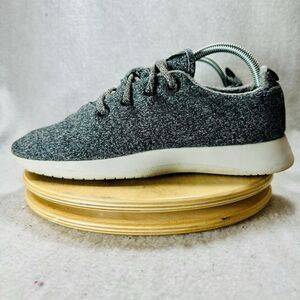 ALLBIRDS Wool Runners Men’s Size 9 Lace Up Sneakers Shoes Gray Black‎ Casual